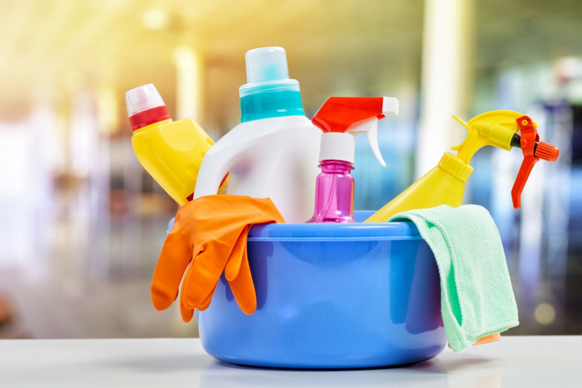 que productos utiliza una empresa de limpieza profesional